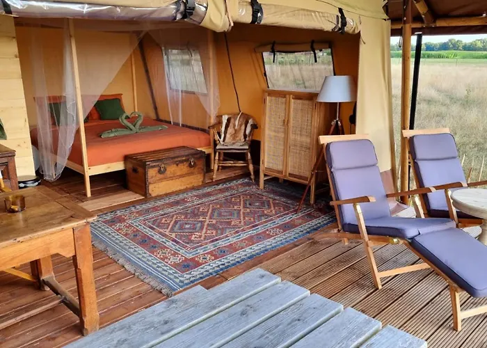 Luxury Safari Tent Near Veluwe